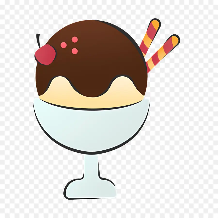 Coupe Glacée，Dessert PNG