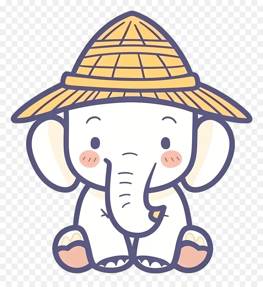 Ganesh Chaturthi，Éléphant Mignon PNG