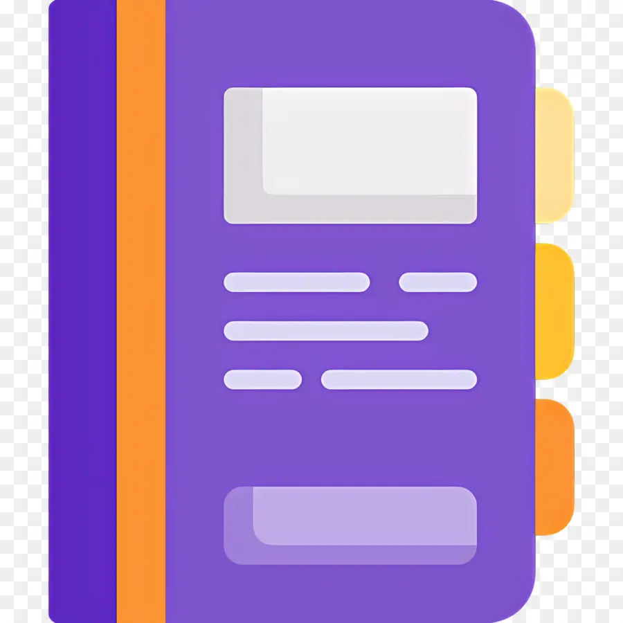 Carnet De Notes，Carnet Violet PNG