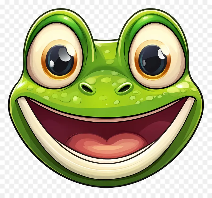 Emoji Grenouille，Grenouille PNG