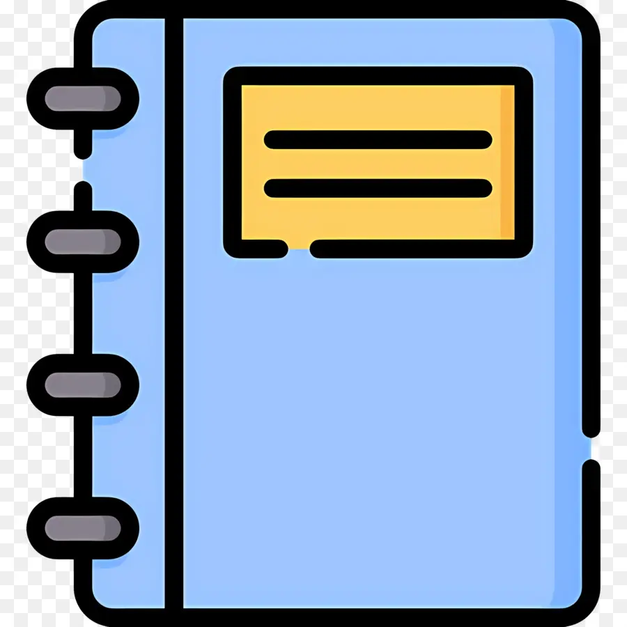 Carnet De Notes，Carnet Bleu PNG