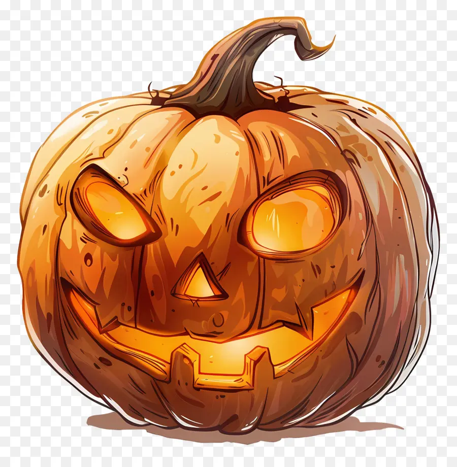 Citrouille D'halloween Animée，Jack O' Lanternes PNG