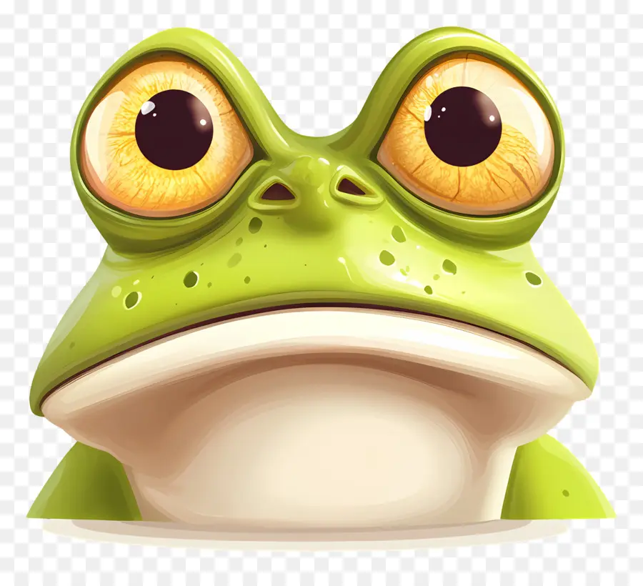 Emoji Grenouille，Grenouille PNG