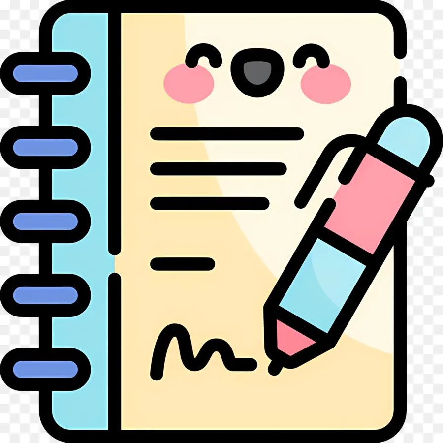 Carnet De Notes，Stylo PNG