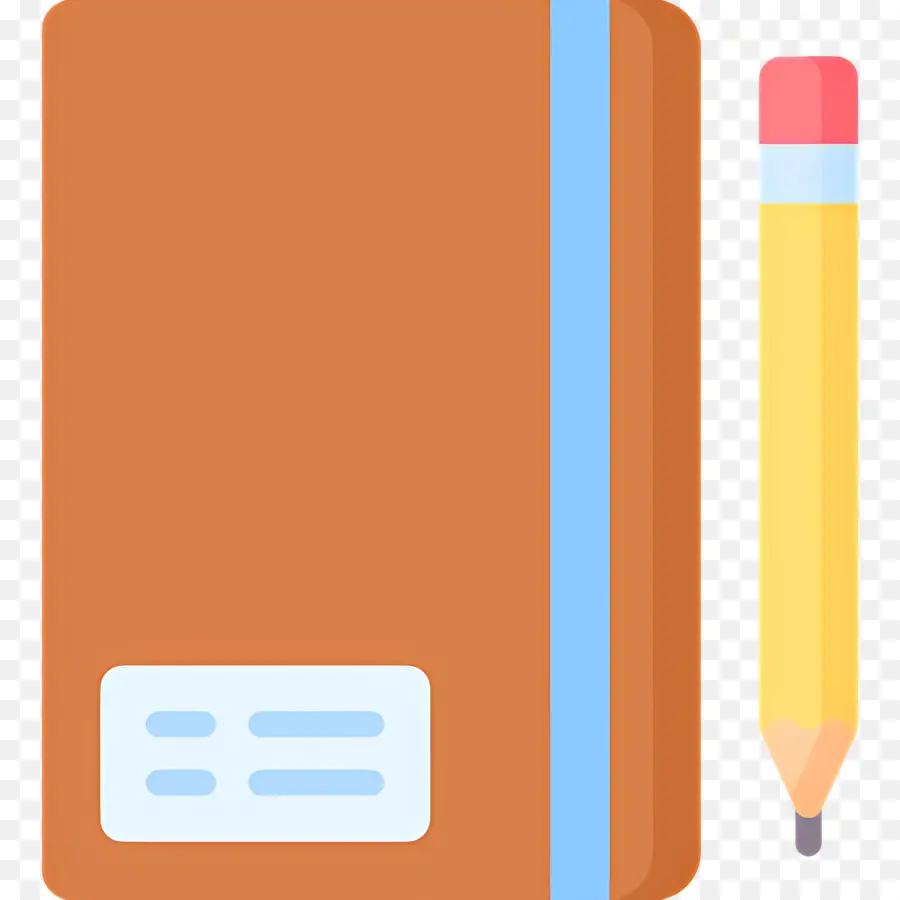 Carnet De Notes，Carnet Et Crayon PNG