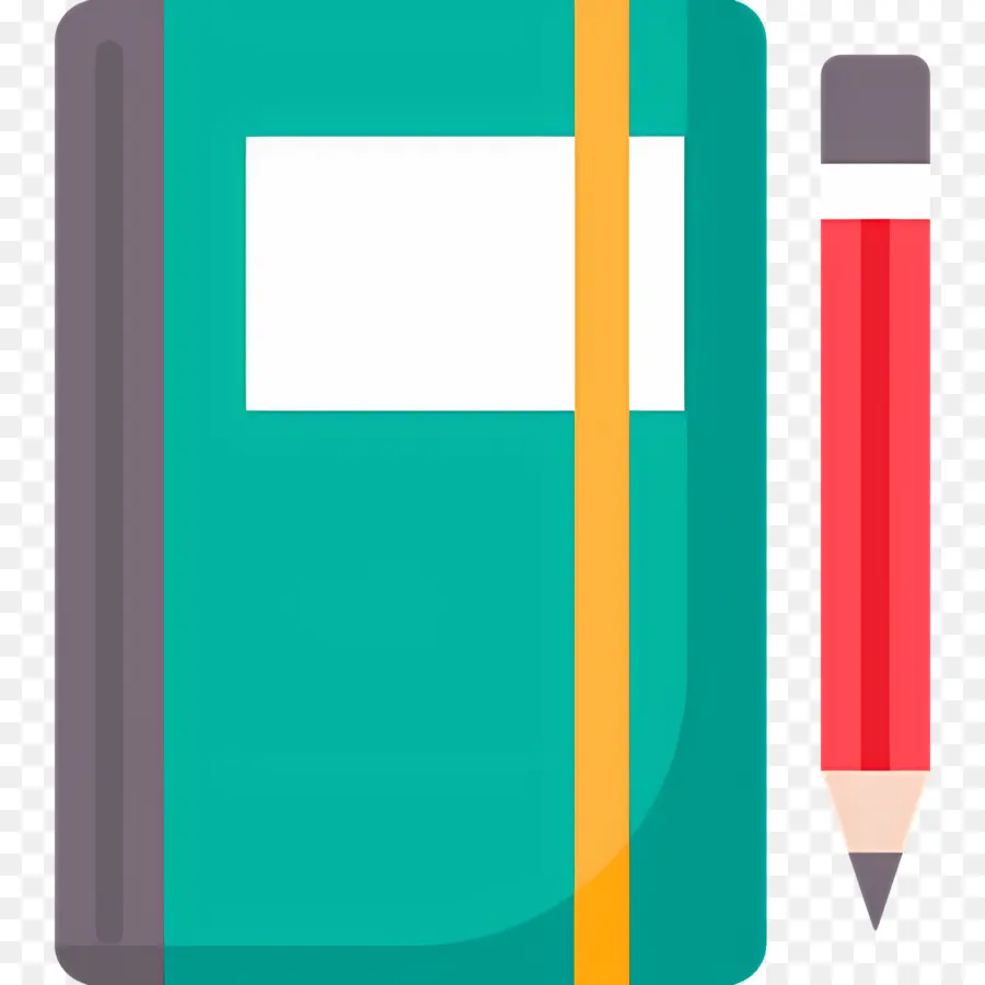 Carnet De Notes，Carnet Et Crayon PNG