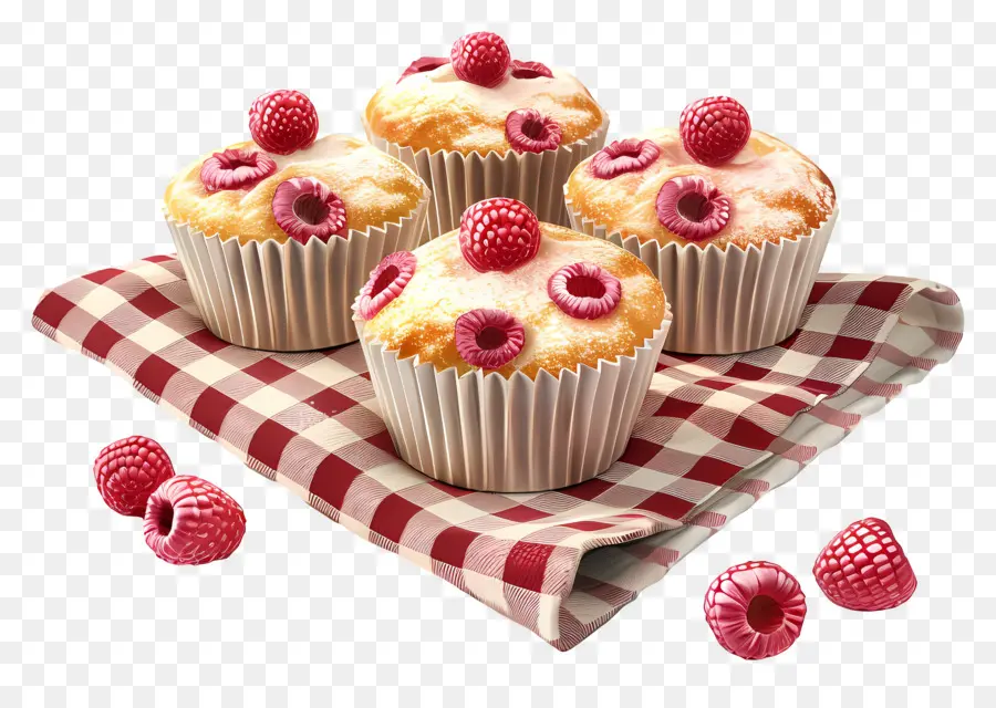 Muffins Aux Framboises，Muffins PNG