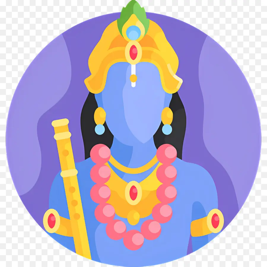 Krishna，Divinité Hindoue PNG