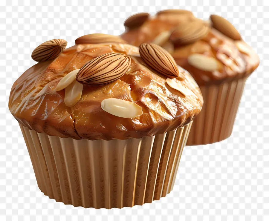 Muffins Aux Amandes，Muffins Au Chocolat PNG