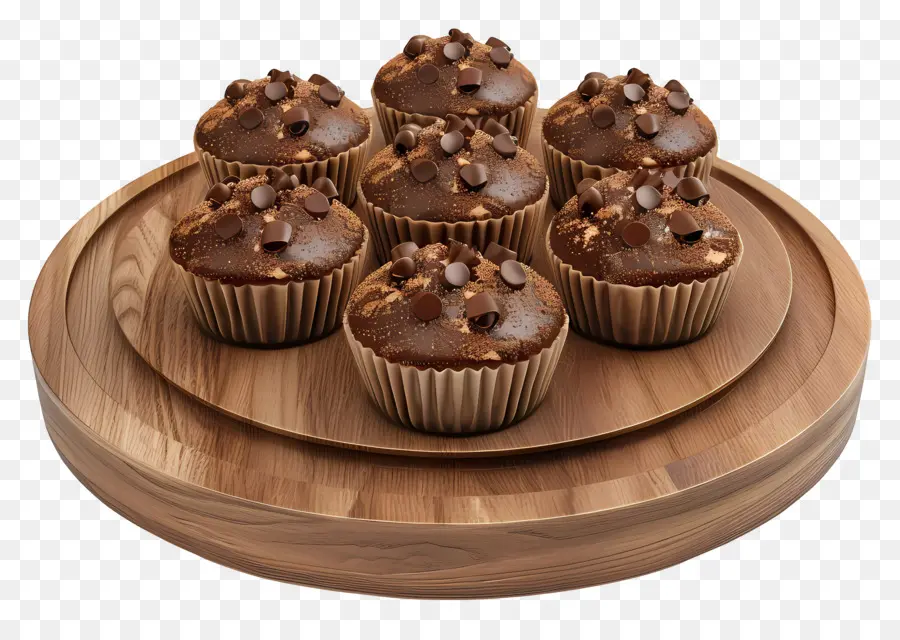 Muffins Au Chocolat，Dessert PNG