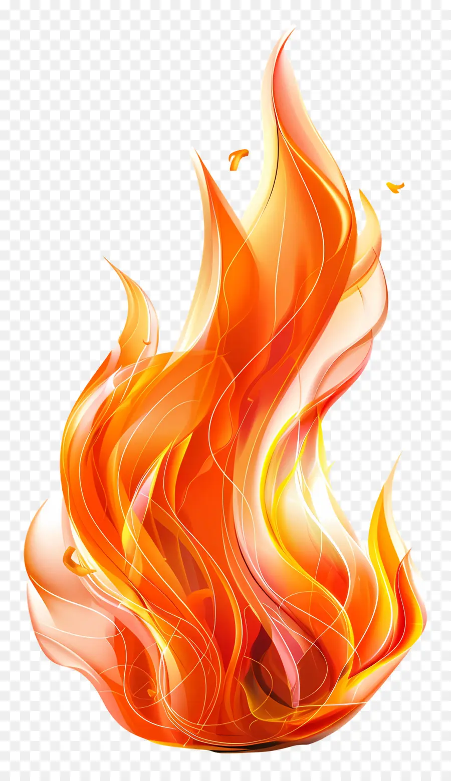 Feu 3d，Flamme Bleue PNG