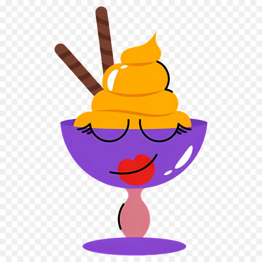 Coupe Glacée，Glace PNG