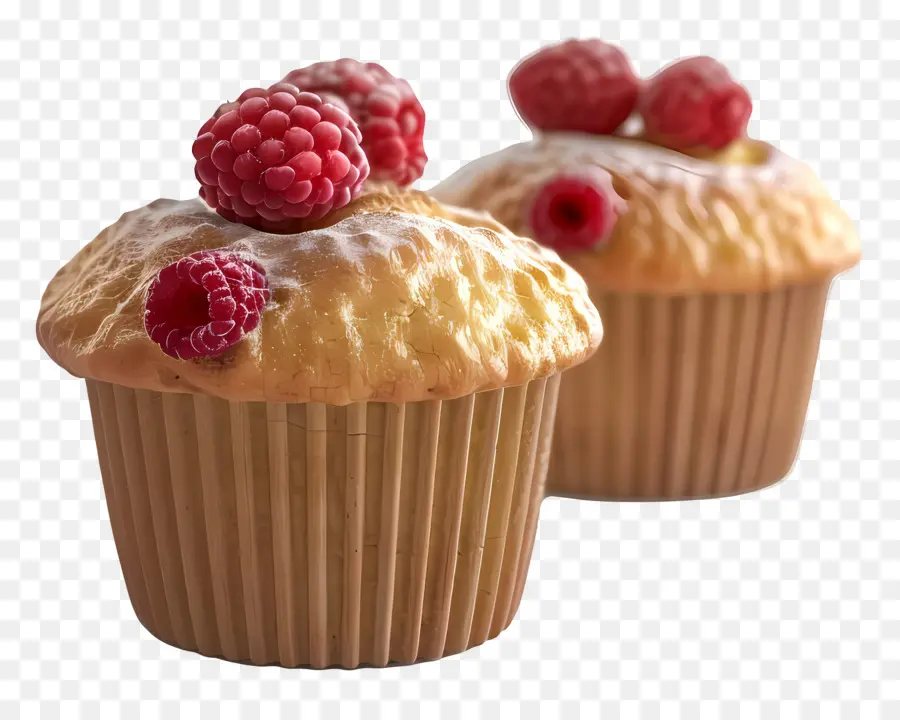 Muffins Aux Framboises，Petits Gâteaux PNG