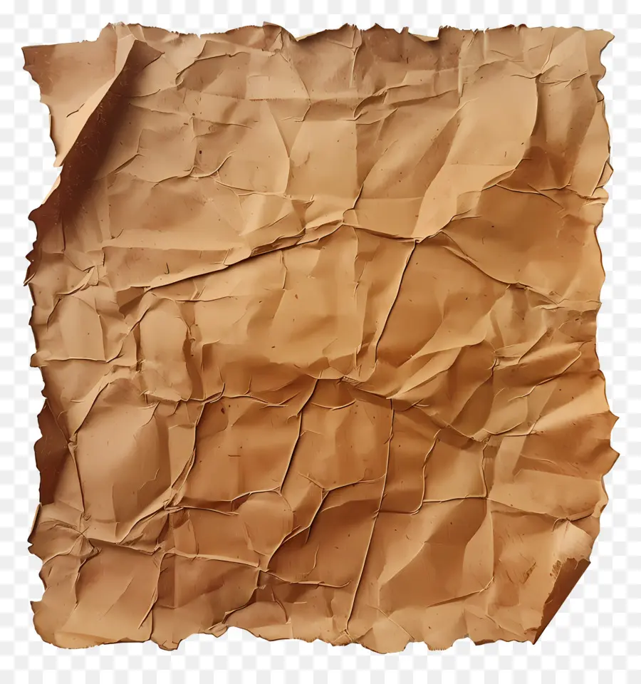 Papier Déchiré Marron，Vieux Papier PNG