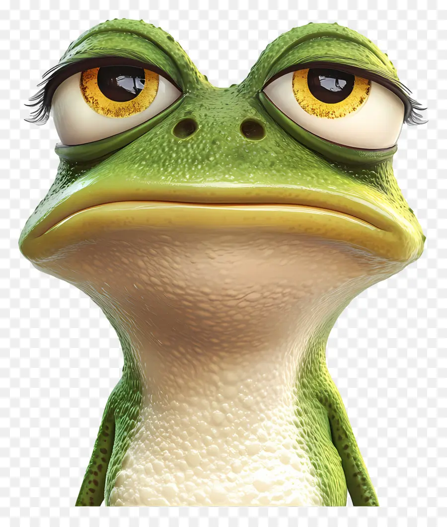 Emoji Grenouille，Grenouille PNG