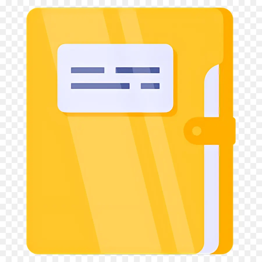 Carnet De Notes，Carnet Jaune PNG