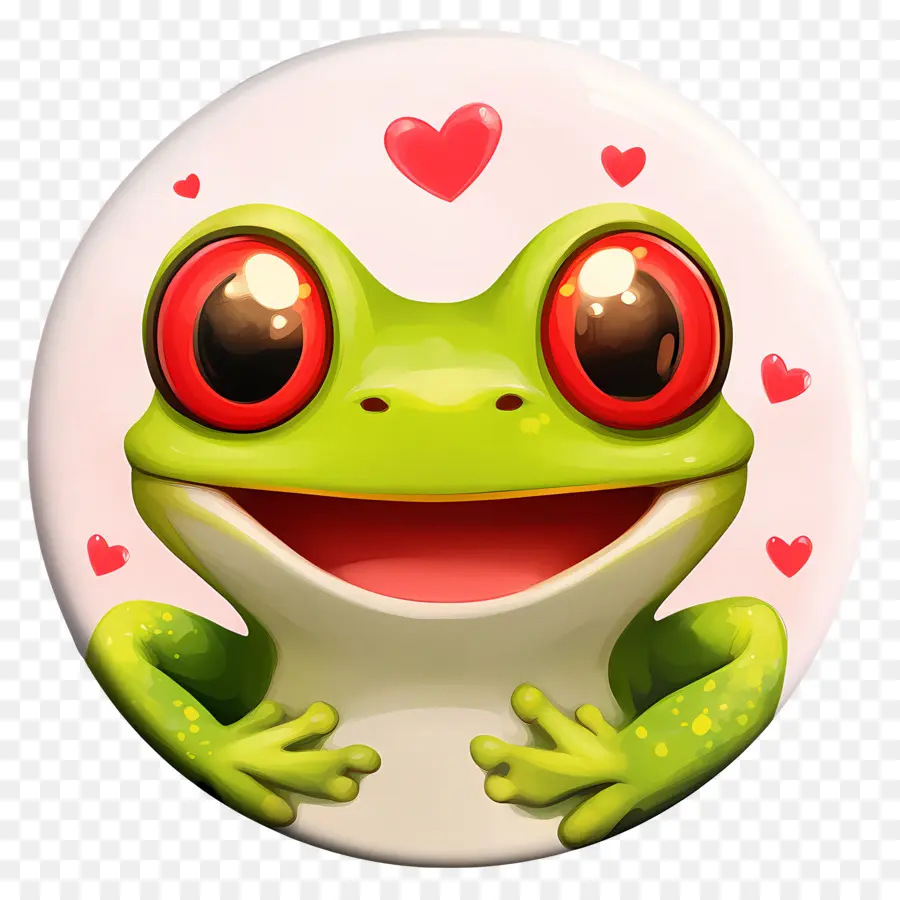 Emoji Grenouille，Grenouille Heureuse PNG