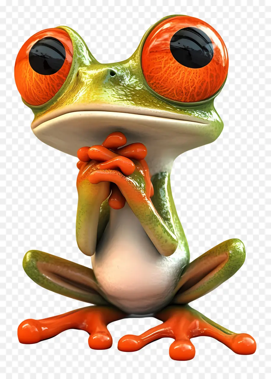 Grenouille De Dessin Animé，Amphibie PNG