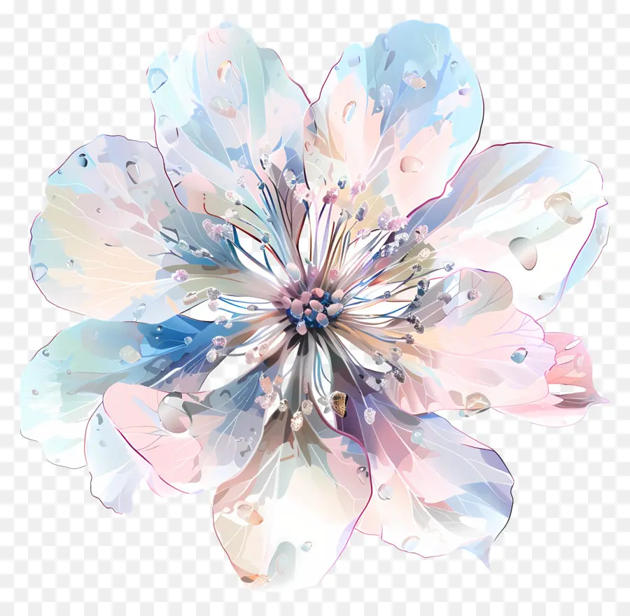 Fleur Pastel，Fleur PNG