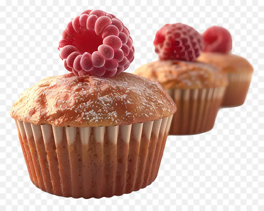 Muffins Aux Framboises，Muffin Aux Framboises PNG