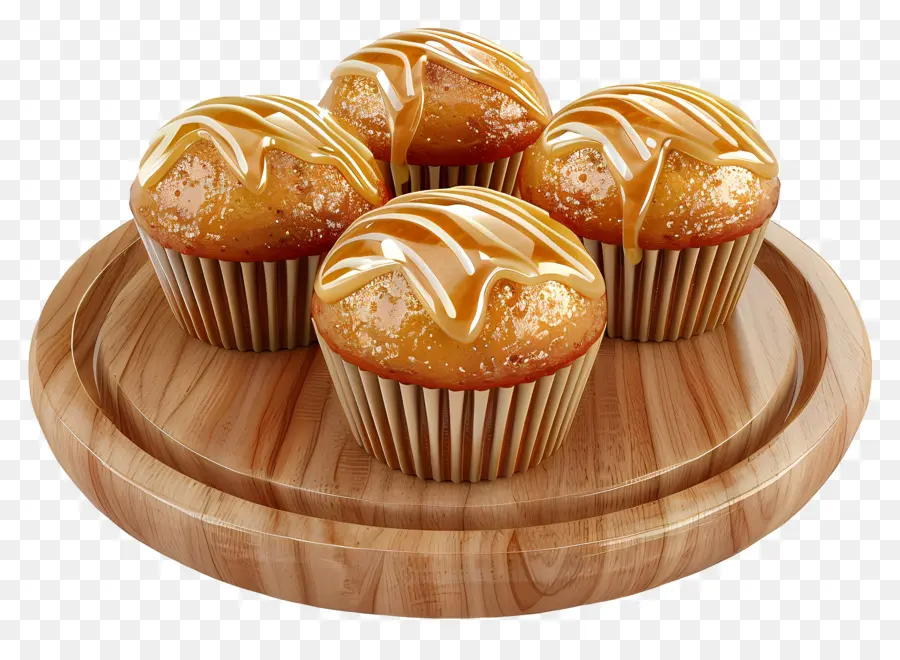 Muffins Au Miel，Petits Gâteaux Au Caramel PNG