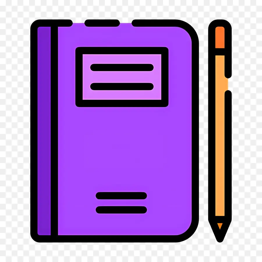 Carnet De Notes，Carnet Violet PNG