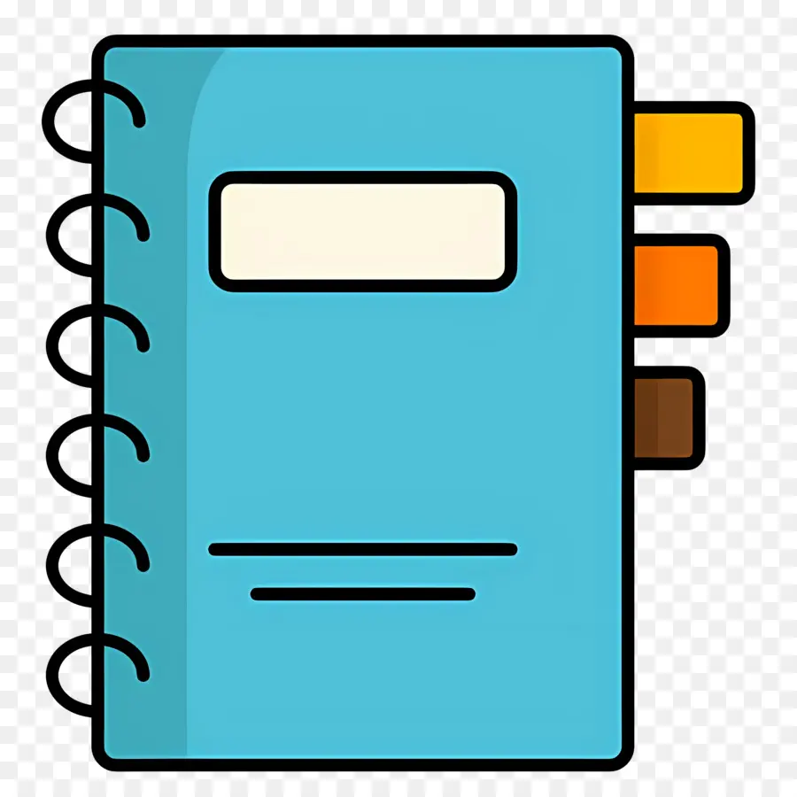 Carnet De Notes，Carnet Bleu PNG