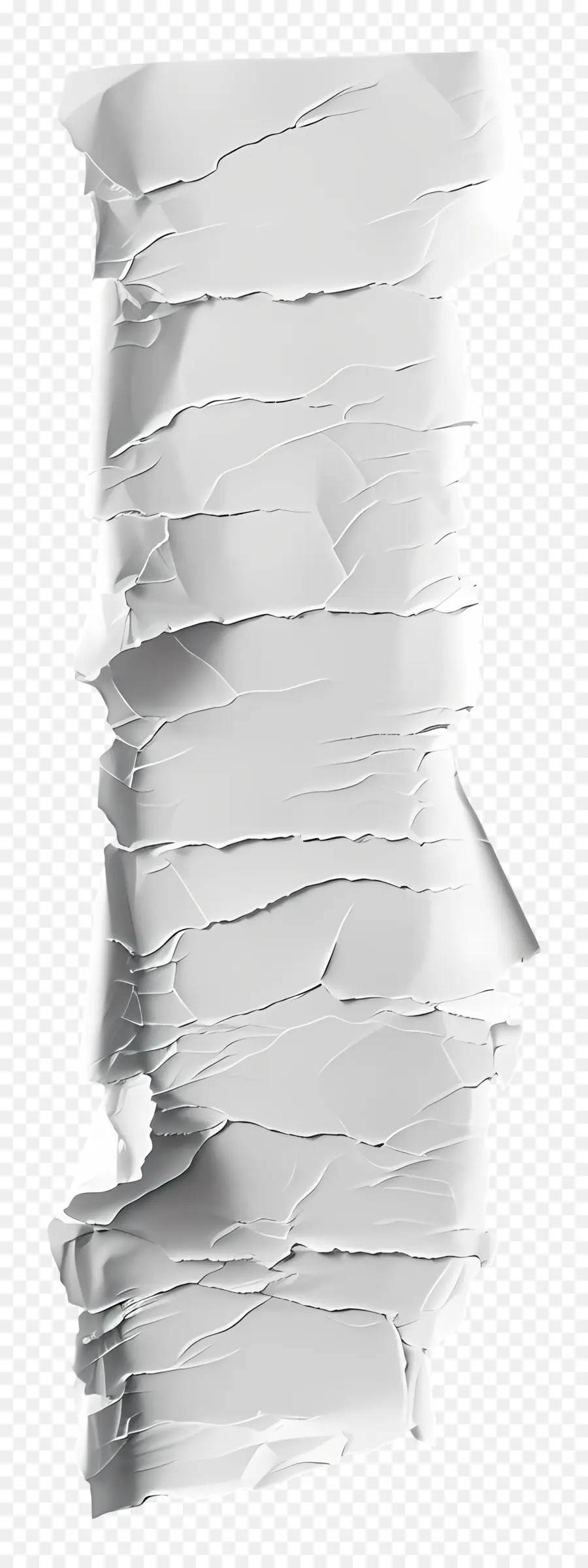 Papier Déchiré Blanc，Déchiré PNG