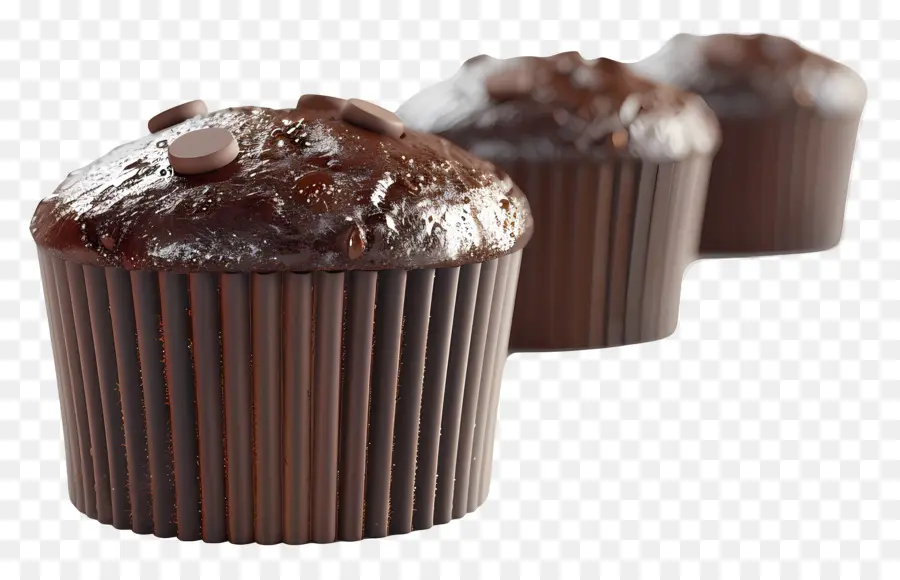 Muffins Au Chocolat，Dessert PNG