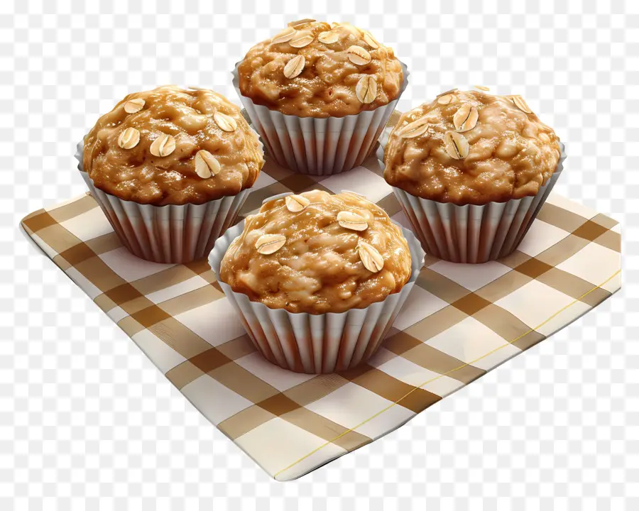 Muffins à L'avoine，Muffins PNG