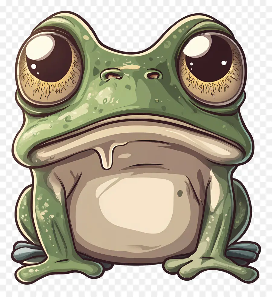 Emoji Grenouille，Grenouille PNG