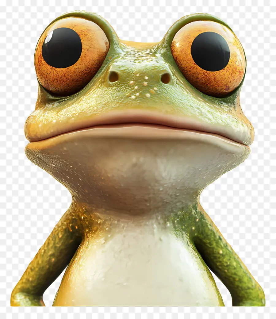 Grenouille Mignonne，Grenouille De Dessin Animé PNG