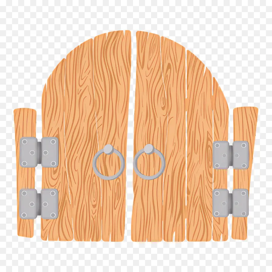 Portail En Bois，Porte PNG