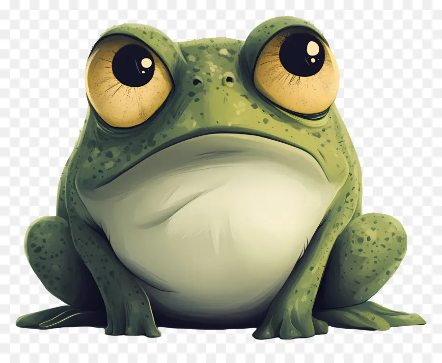 Emoji Grenouille，Grenouille Mignonne PNG