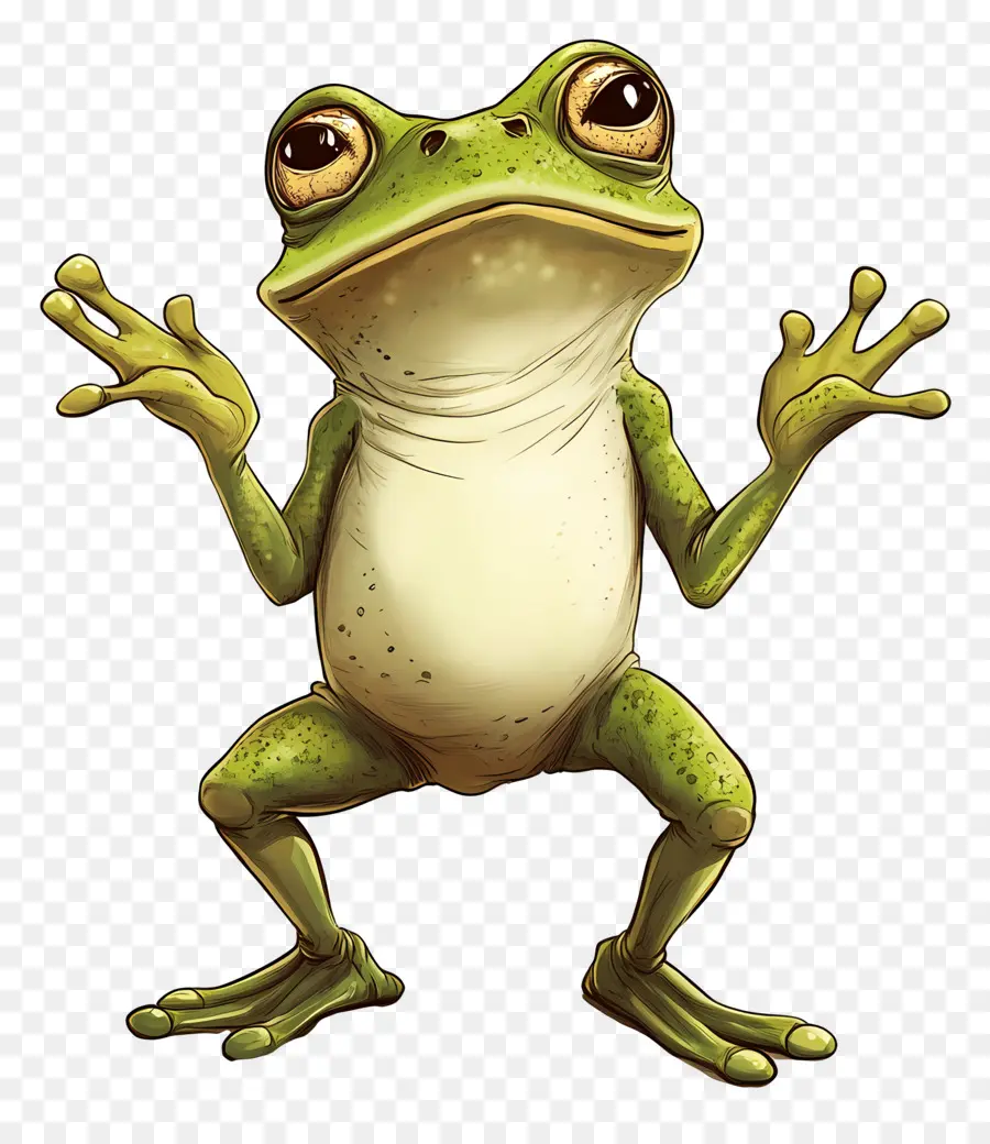 Emoji Grenouille，Grenouille PNG