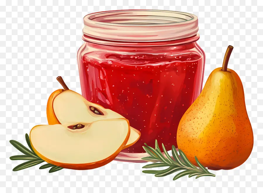 Confiture De Poire，Pot PNG