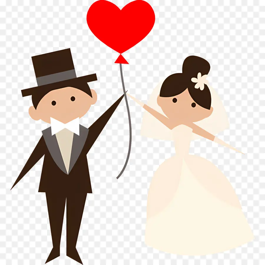 Couple De Mariage，Mariage PNG