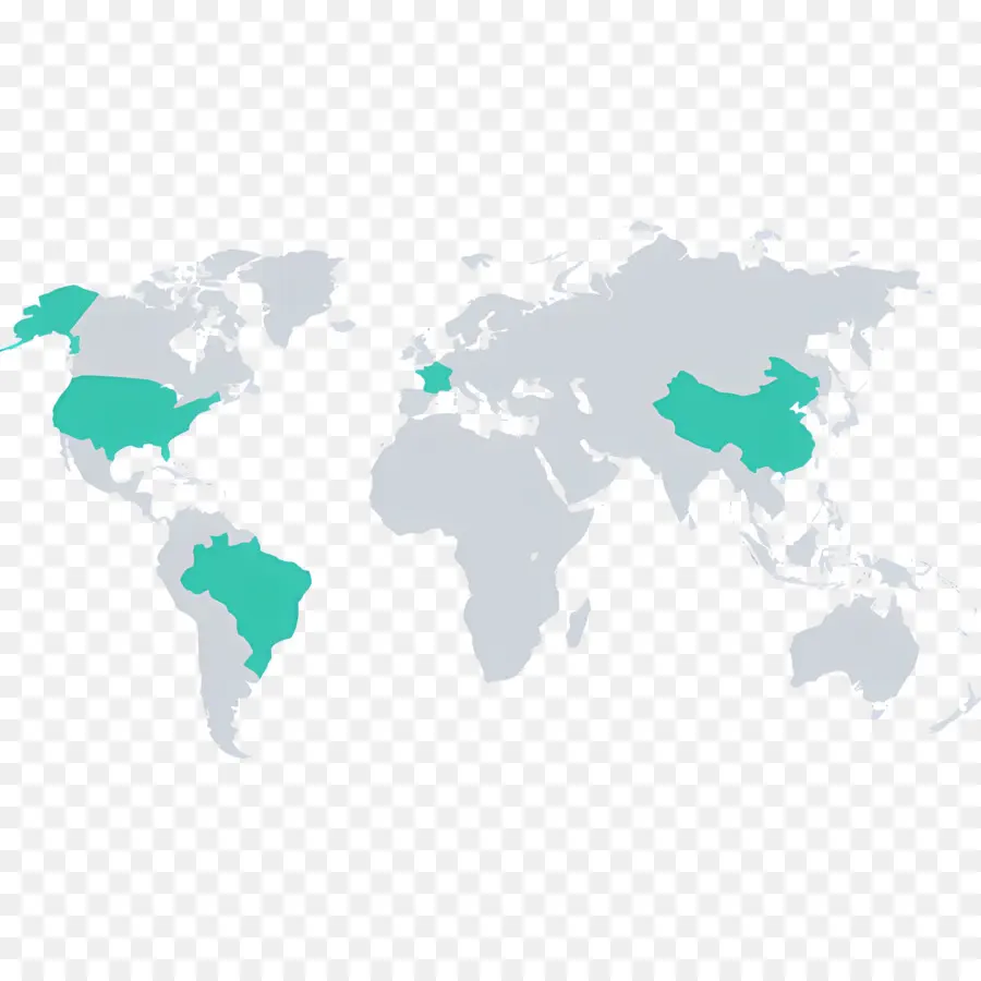 Carte Du Monde，Pays PNG