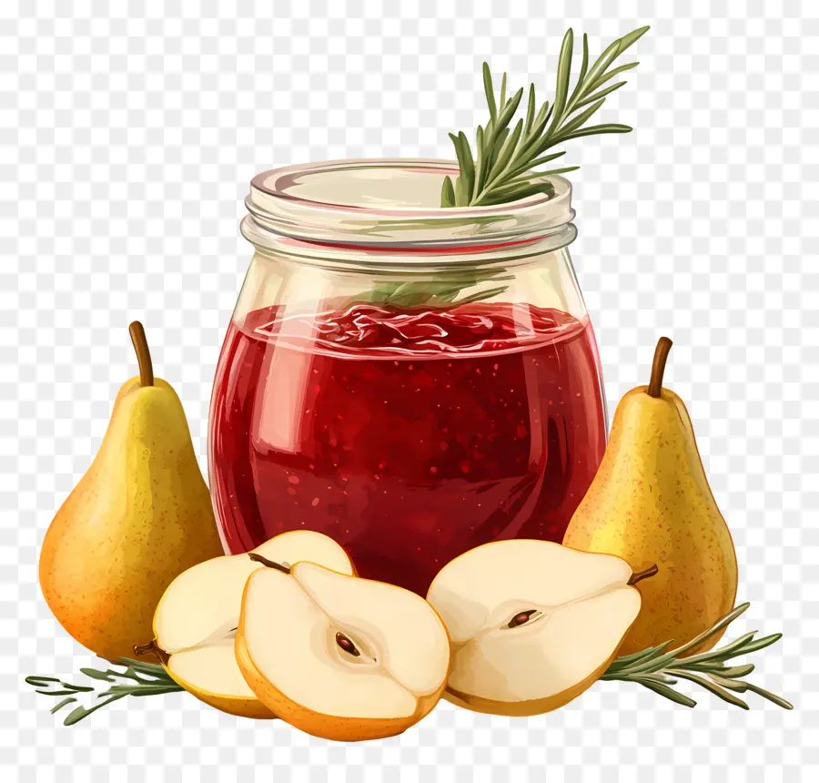 Confiture De Poire，Pot PNG