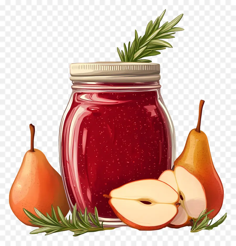 Confiture De Poire，Pot PNG