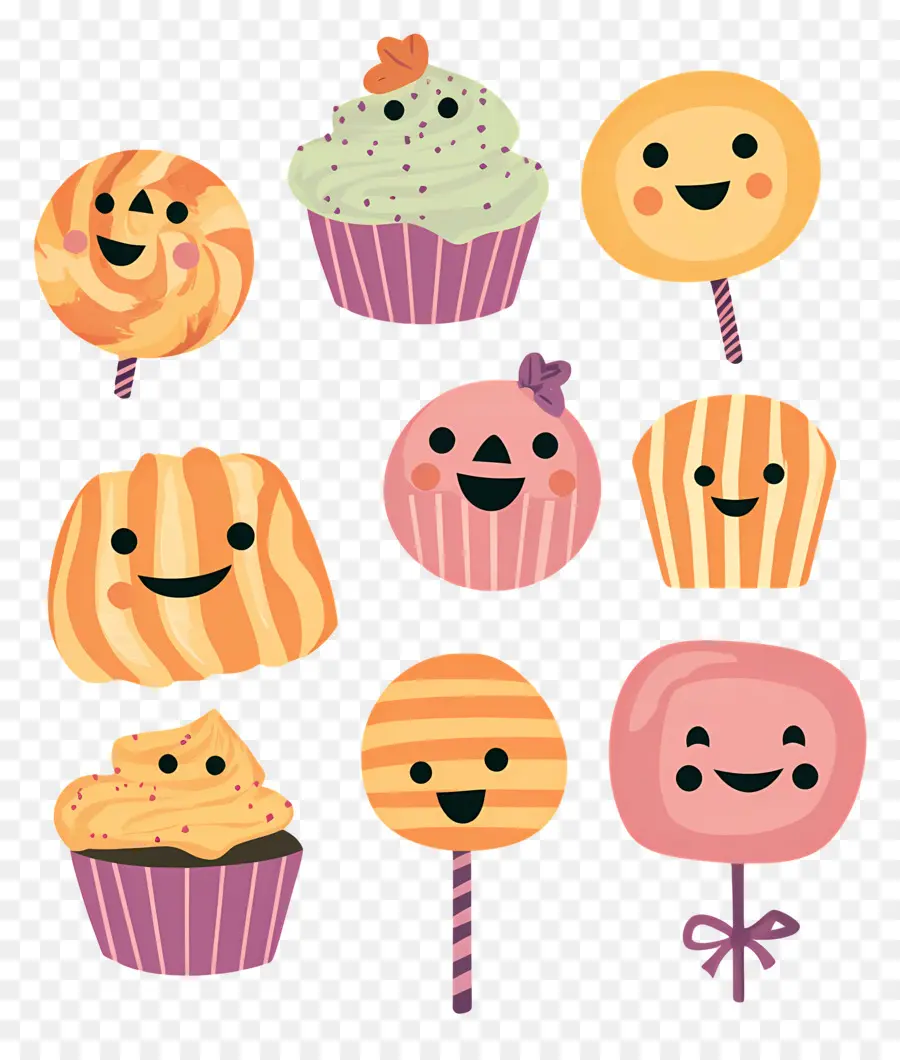 Bonbons D'halloween，Bonbons Mignons PNG