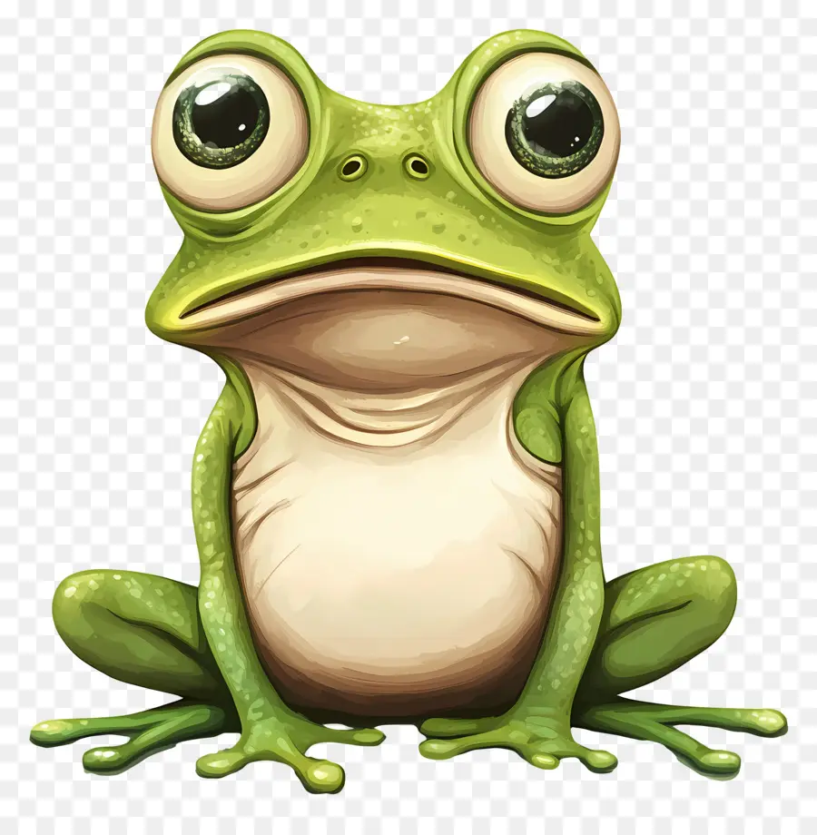 Grenouille Mignonne，Grenouille PNG