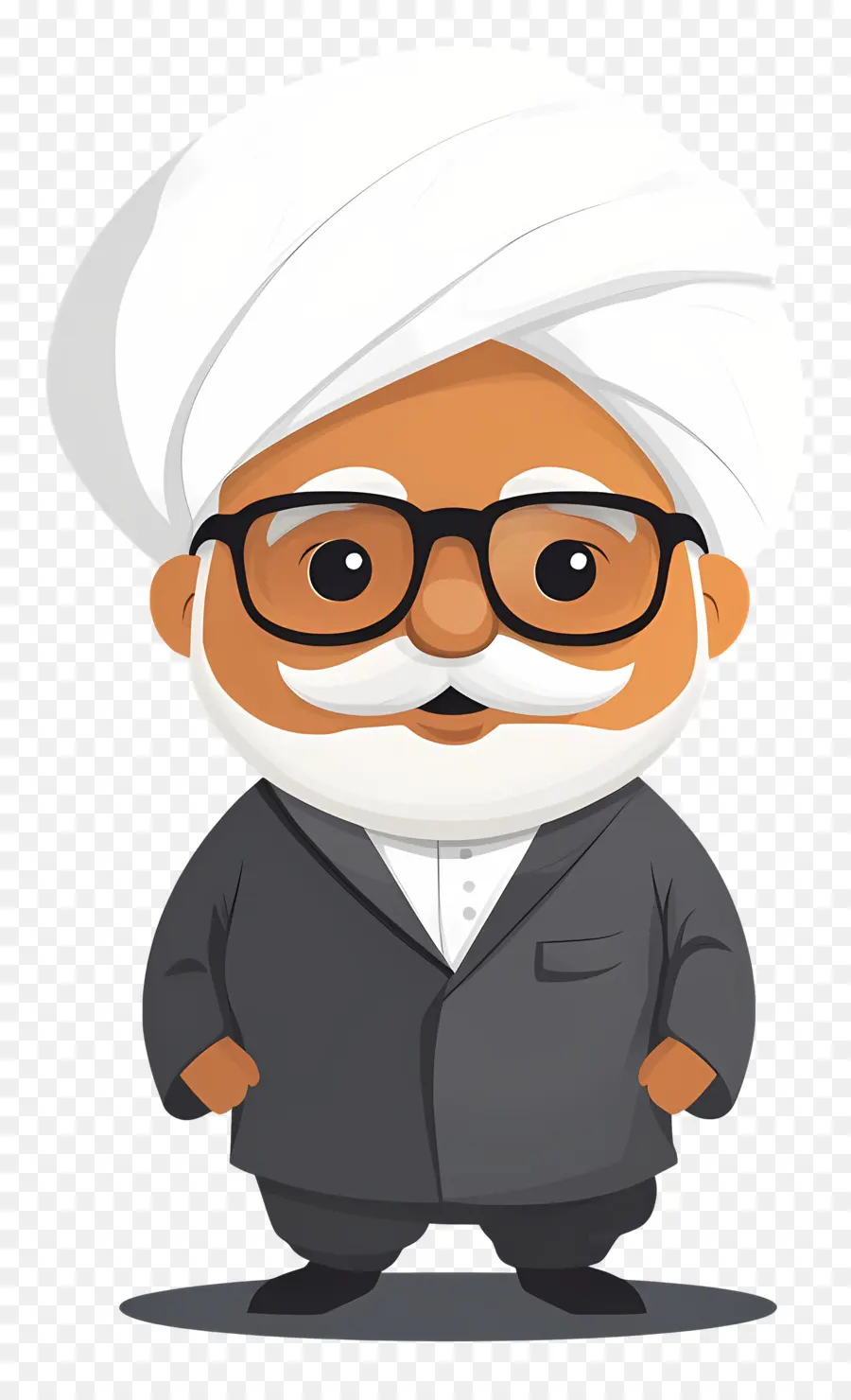 Homme Politique Indien，Vieillard PNG