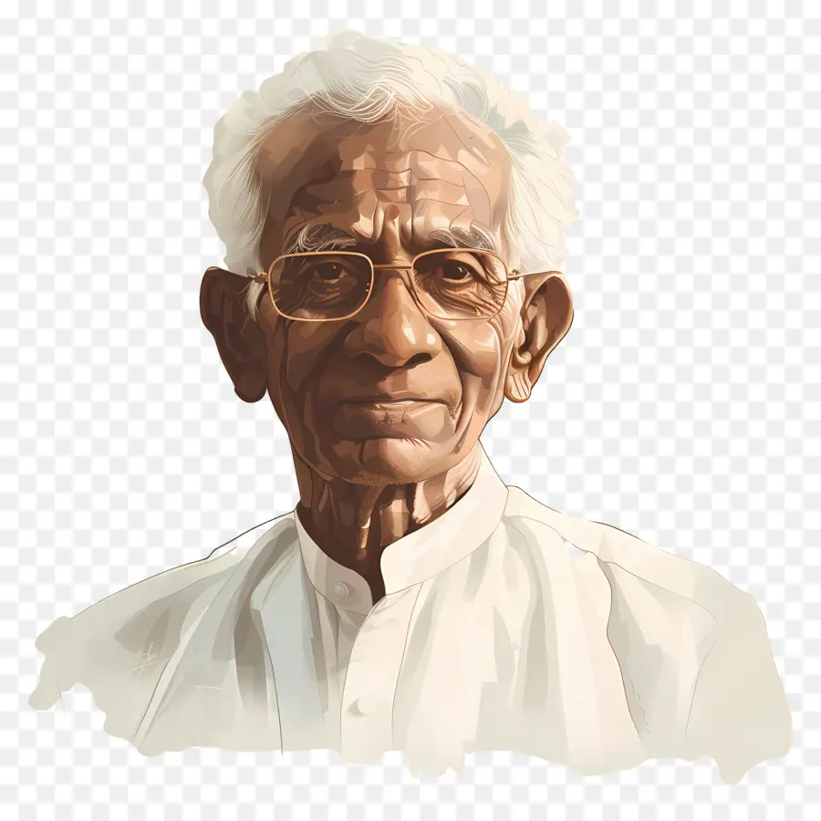 Sarvepalli Radhakrishnan，Homme âgé PNG