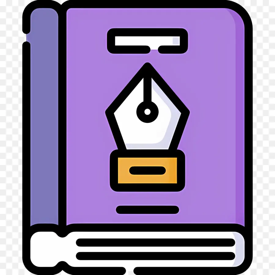 Carnet De Notes，Livre Violet PNG