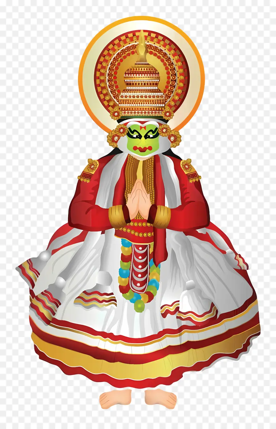 Onam，Danseuse Traditionnelle PNG