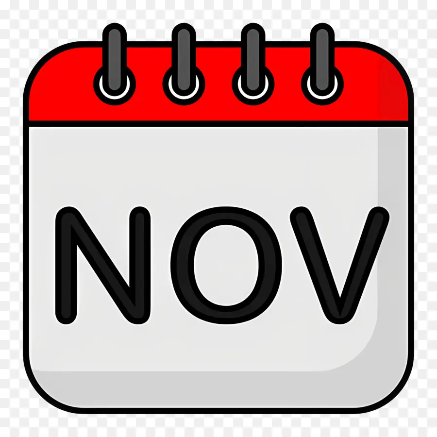 Novembre，Mois PNG