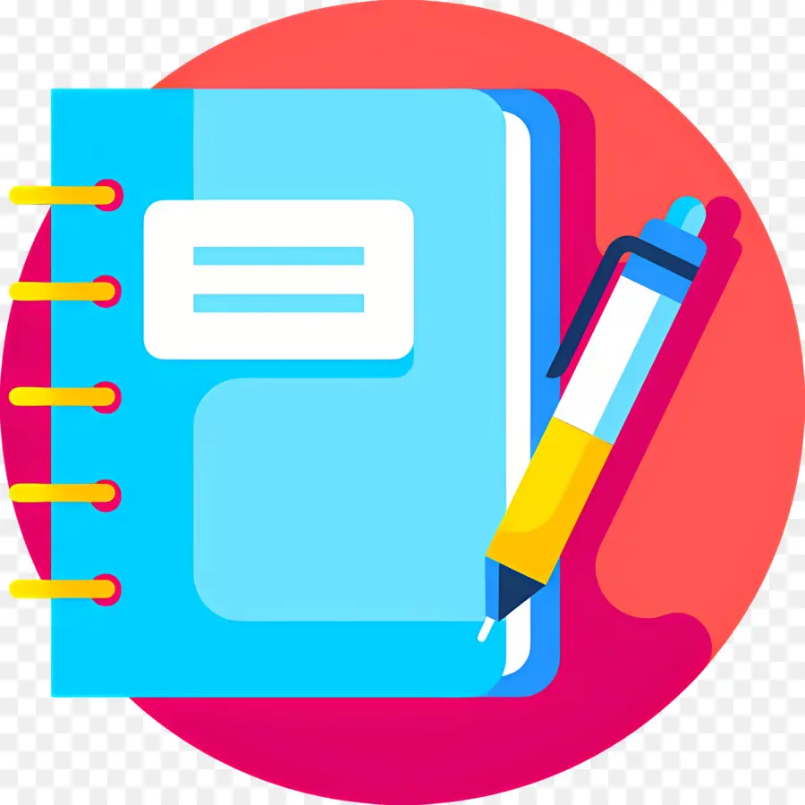 Carnet De Notes，Carnet Et Crayon PNG