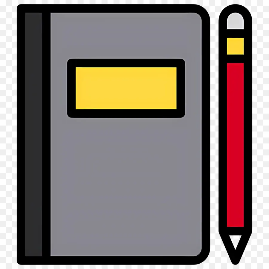 Carnet De Notes，Carnet Et Crayon PNG