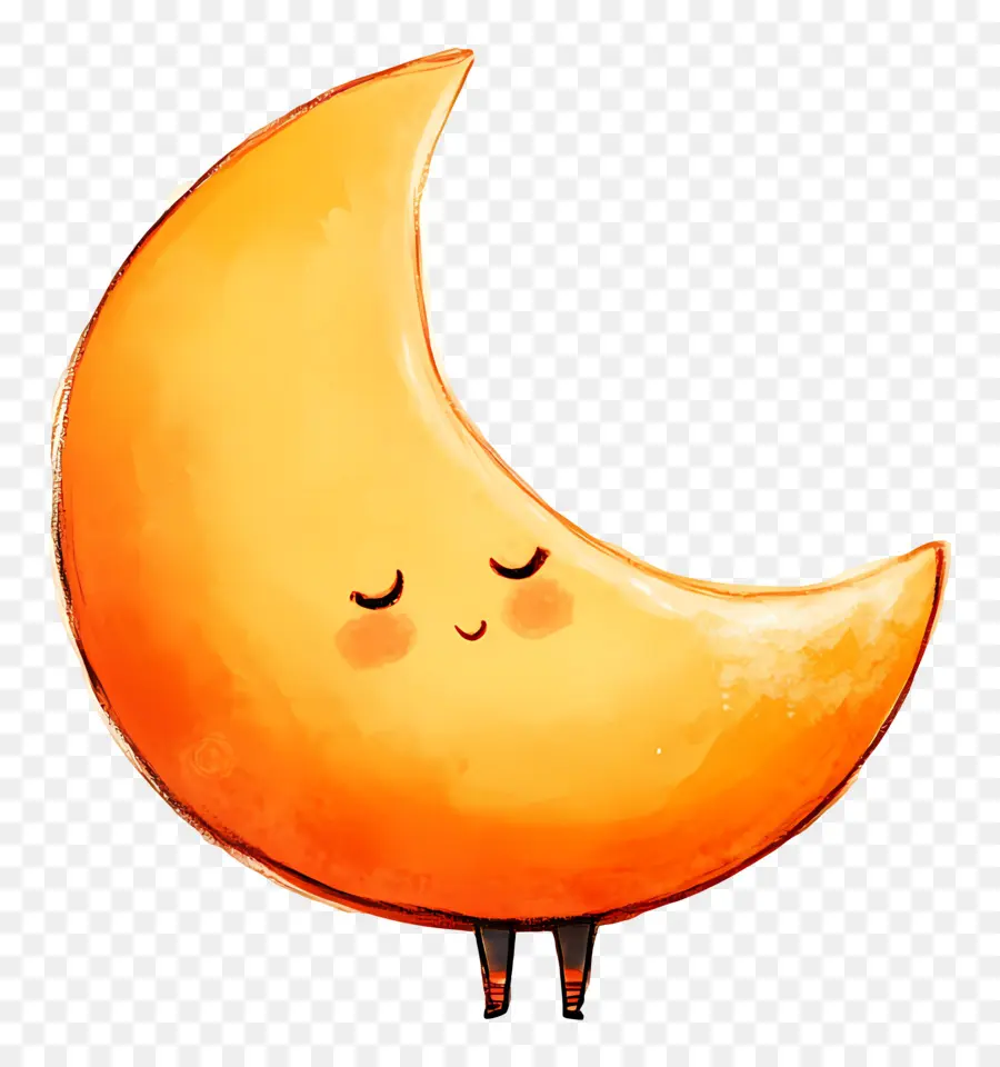 Lune Mignonne，Croissant De Lune PNG